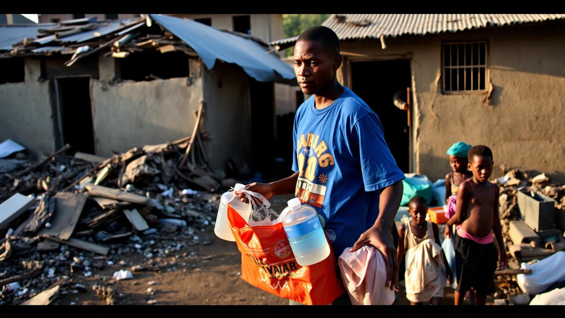 Haitian disaster response humanitarian crisis aftermath
