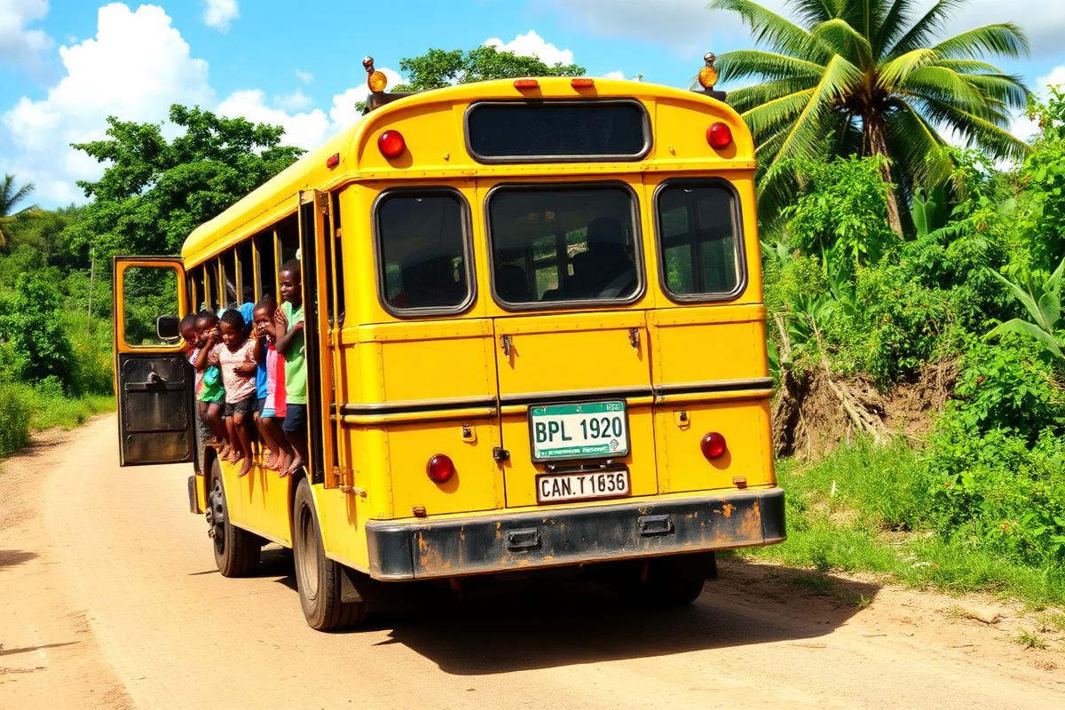 Transportation: A School Bus