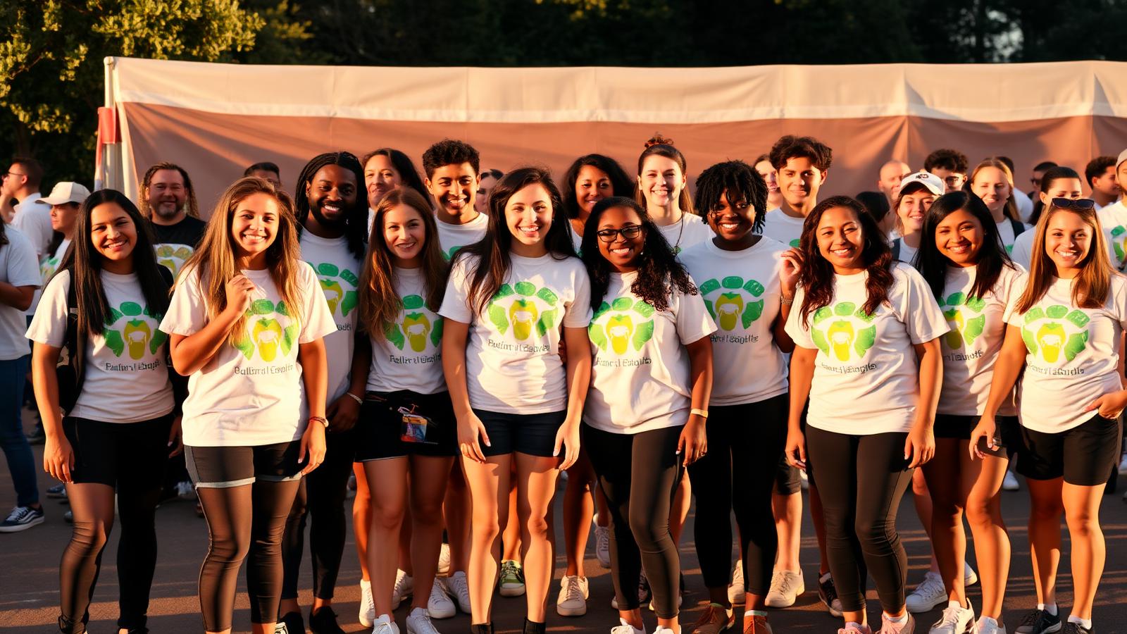 Supporters fundraising for Mission Light of Life
