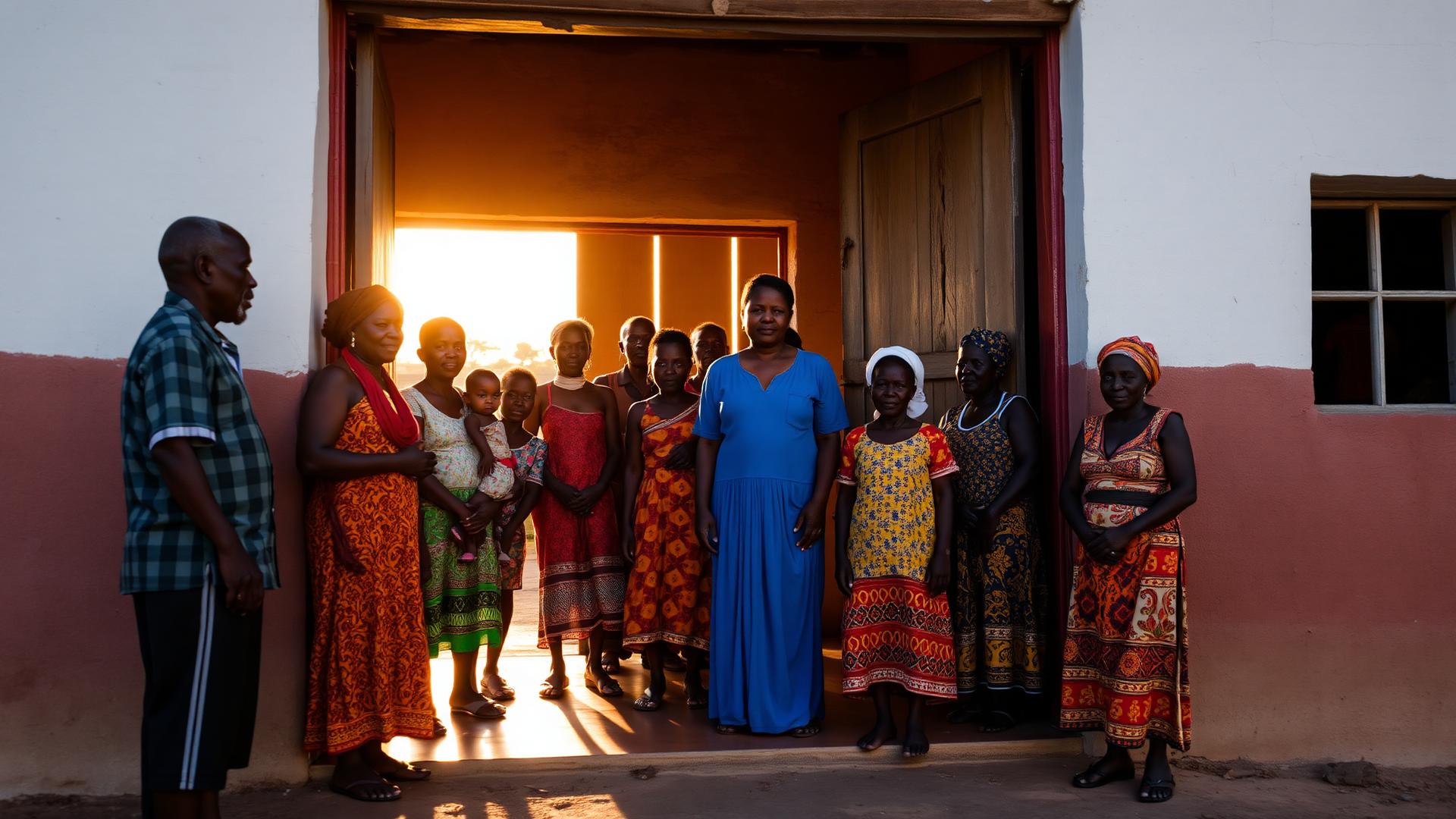 Haitian community gathered with hope at the mission