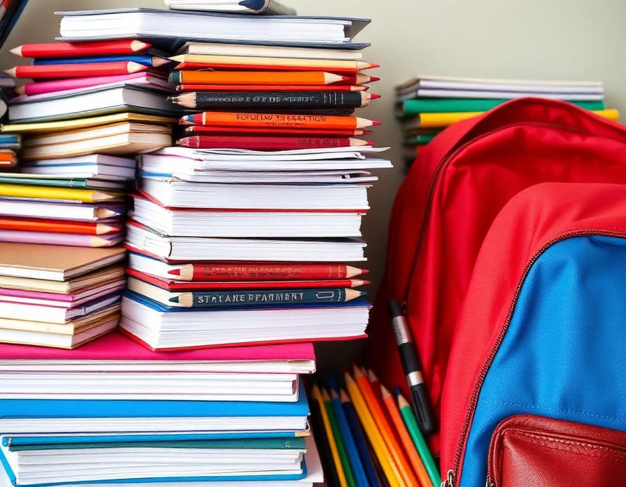 School Supplies donation